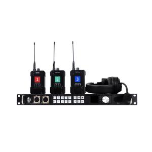 Buy cheap 8-Channel Intercom Radio Communication Wireless Call System with Tally Light and Long Range product
