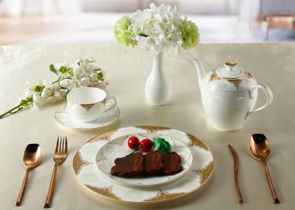 Quality HS 6911101900 High Grade Fine Bone China Dinnerware Set for sale