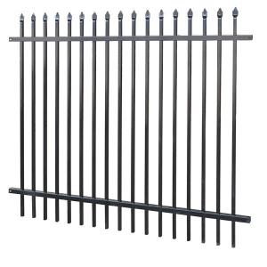 China 2.1m highx2.4m wide welded  used wrought iron fence for sale galvanized on sale