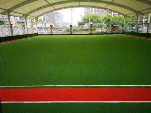China Golf Course Artificial Grass Carpet PVC Material Long Working Lifespan on sale