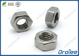 China 304 Stainless Steel DIN934 Hex Nuts on sale