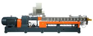 Energy Efficient PVC Conical Twin Screw Extruder Twin Screw Machine Rustproof