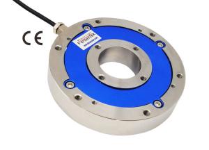 China Low Profile Reaction Torque Sensor Custom Made Hollow Type Torque Transducer on sale