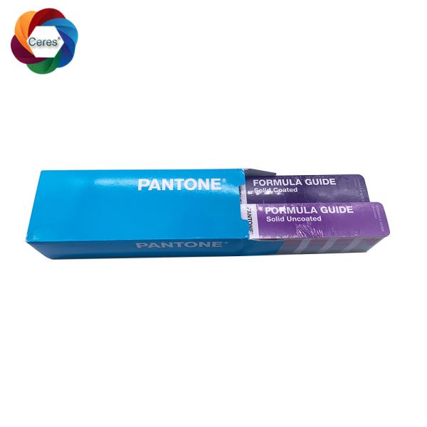 Quality GP1601A Pantone Formula Guide Coated Uncoated 2196 Colors 2 Pcs Set for sale