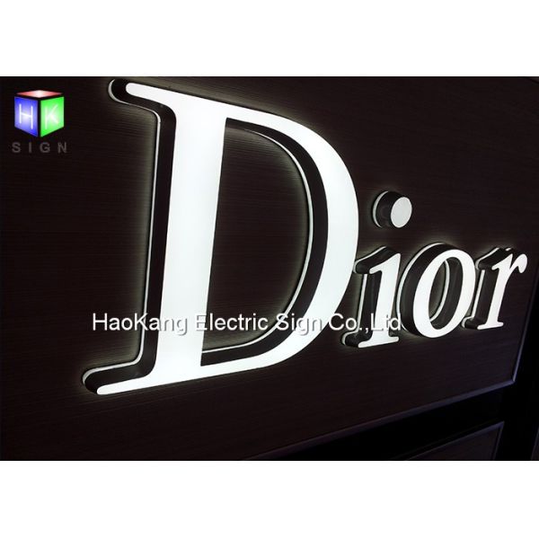 High Brightness Led Channel Letters , Custom Backlit Channel Letter Signs
