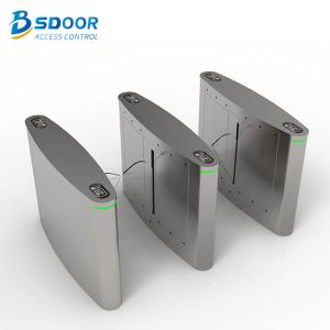 Pedestrian IR Sensor 304 Stainless Steel Turnstile Access Control System