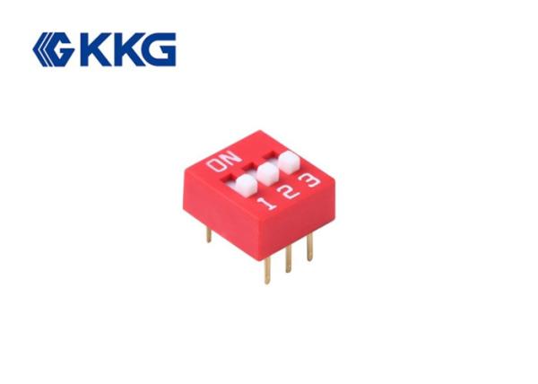 Quality Panel Mount Dual Inline Package DIP Switch 500VAC For Microwave Oven for sale