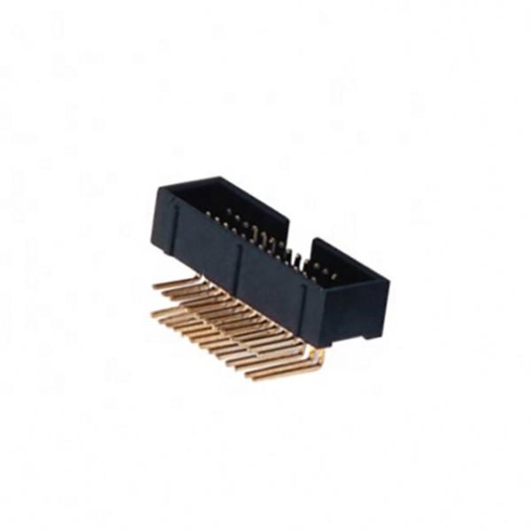 Quality 1.27 Mm Box Header Connector Right Angle PCB Connector SGS for sale