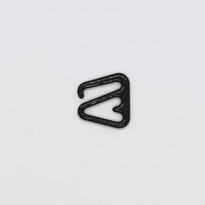 10mm Bra Adjustable Hooks , Bra Adjustable Slider In Black