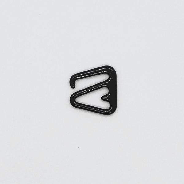Quality 10mm Bra Adjustable Hooks , Bra Adjustable Slider In Black for sale