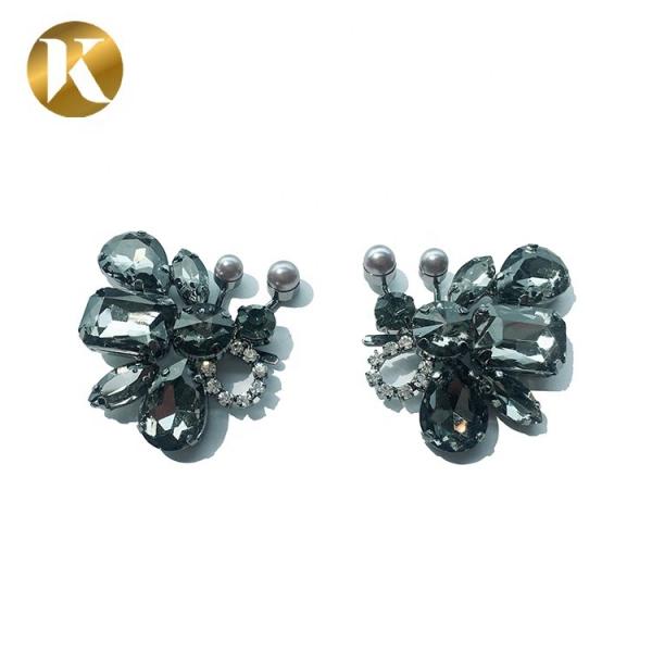 Quality Irregular Style Crystal Shoe Ornament Bee Butterfly Shape ROHS2g Certificate for sale