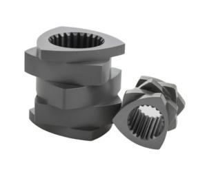Bimetallic Extruder Screw Element for Wood Plastic Extruder for Twin Screw Extruder