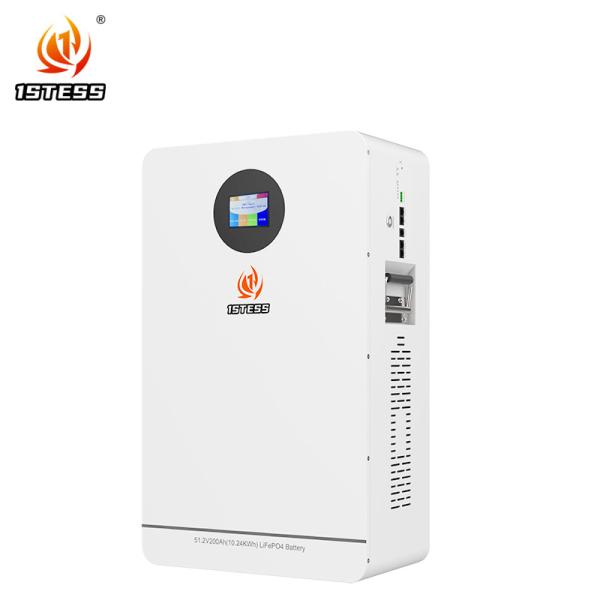 Quality 51.2V 200Ah 10.24Kwh Lifepo4 Power Wall Mounted Household Solar Power Systems for sale