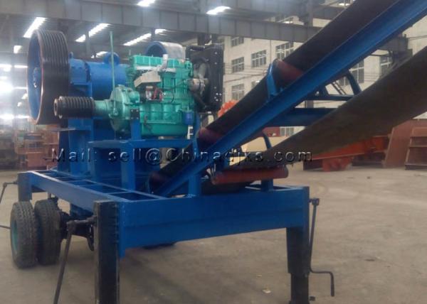 Quality Medium Capacity 50tph 210mm Feeding Mobile Crushing Station for sale