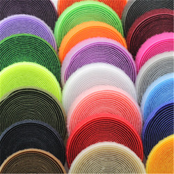 Customized nylon polyester self adhesive hook and loop strap