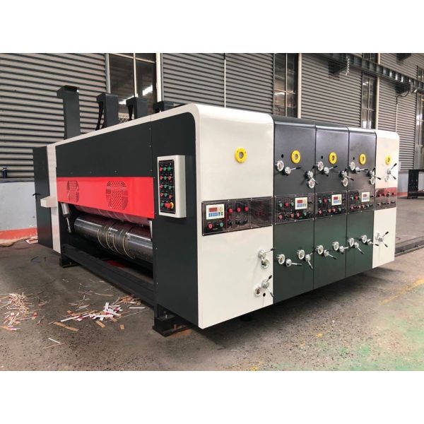 Carton Flexographic High Speed Flexo Printing Press Machine Cutter