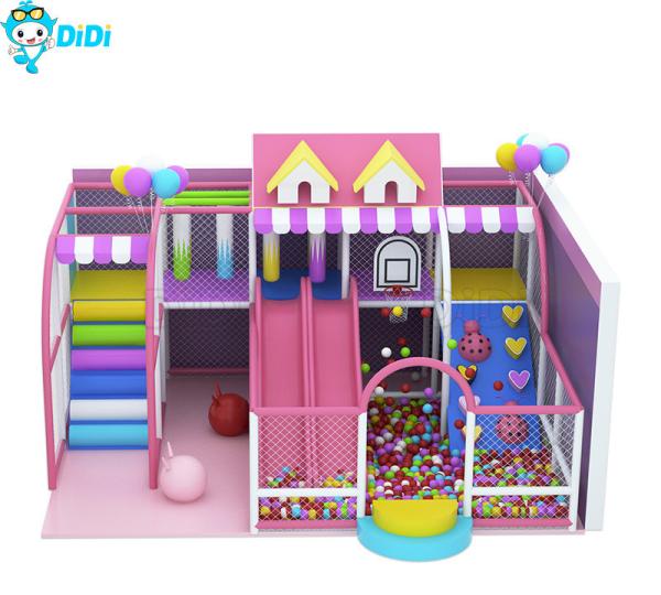 Quality Customizable Macaron Themed Kids Amusement Park With CAD Drawing for sale
