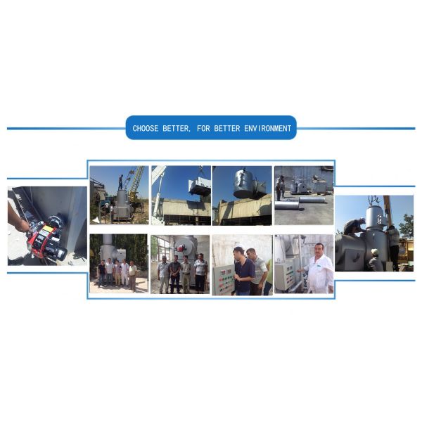 Poultry Incinerator 900-1400 Celsius Degree Temperature 10-1000kgs/batch Capacity