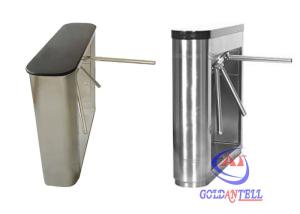 Buy cheap Drop arm gate tripod tuenstile with RFID reader barcode fingerprint and ESD product