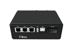 Buy cheap Industrial 3 Port Ethernet Switch For Remote Downloading Module Supporting VPN product