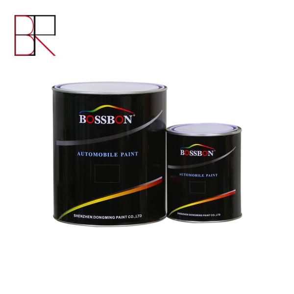 Quality High Brightness 2K White Black High Concentration Auto Refinsh Paint for sale