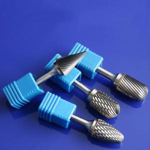 Buy cheap Tooth Pattern Bidentate Pattern 1/4&quot; 6mm Sintered Tungsten Rotary Burr Set Carbide Burrs product