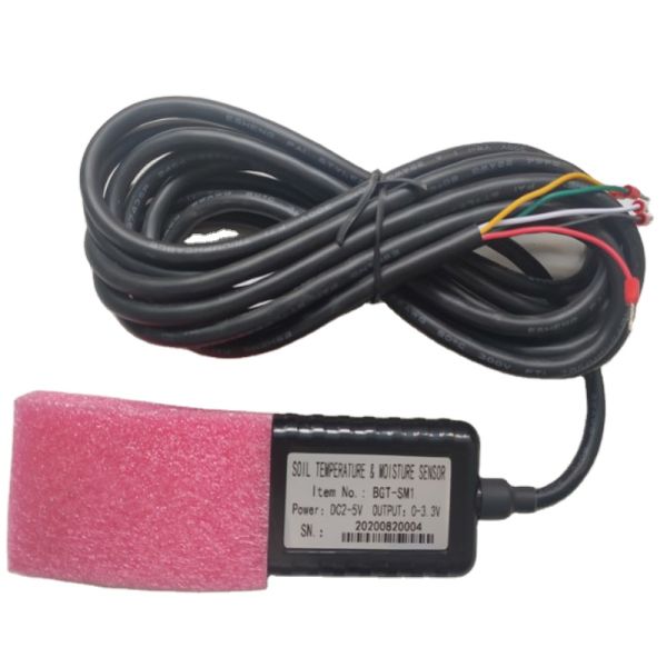 OEM Agriculture 4-20mA 0-5V 0-2V 0-3.3V RS485 Output Soil Moisture EC Temperature Sensor