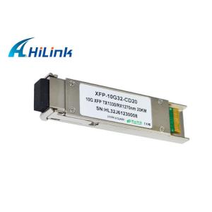 Single XFP Optical Module Transceiver Gigabit Ethernet -14dBm Receiver