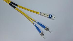 Buy cheap 0.3dB Duplex LC TO ST Patch Cable 10m Fiber Optic Patch Cord product