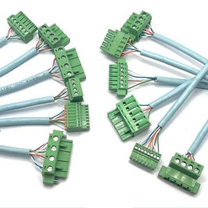 China 5.08mm Feed Through Terminal Blocks Wiring Harness Cable Assembly Customized Service on sale