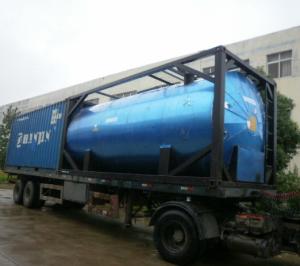 ISO Container Bitumen Storage 23000 Litre Asphalt Heating Tank