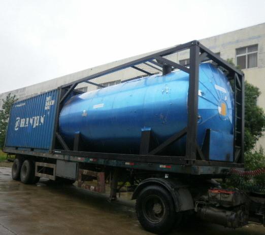 Quality ISO Container Bitumen Storage 23000 Litre Asphalt Heating Tank for sale
