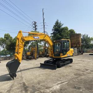 Buy cheap Energy Saving Mini Wheeled Excavator Low Noise Mini Excavator Machine product