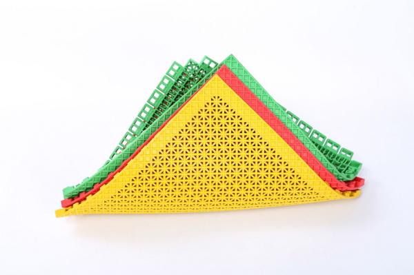 Soft Europe Standard Interlocking Playground Mats , Modular Flooring For