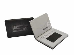 TFT USB LCD Video Folder , 7 Inch Digital Brochure With Video 480×272 Resolution