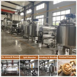 China LNG Peanut Butter Grinder Commercial 700kg/H Peanut Butter Manufacturing Machine on sale