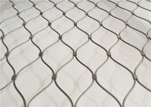 Hand Woven Wire Mesh Netting Security Stainless Steel Metal Mesh 60 Degree Angle
