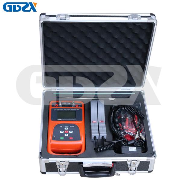 Quality ZXET3006 Portable Digital Earth Insulation Tester Double Clamp rechargeable for sale