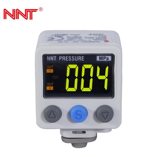 Quality NPN PNP Pressure Sensor Digital , 80mA Pressure Switch With Display for sale