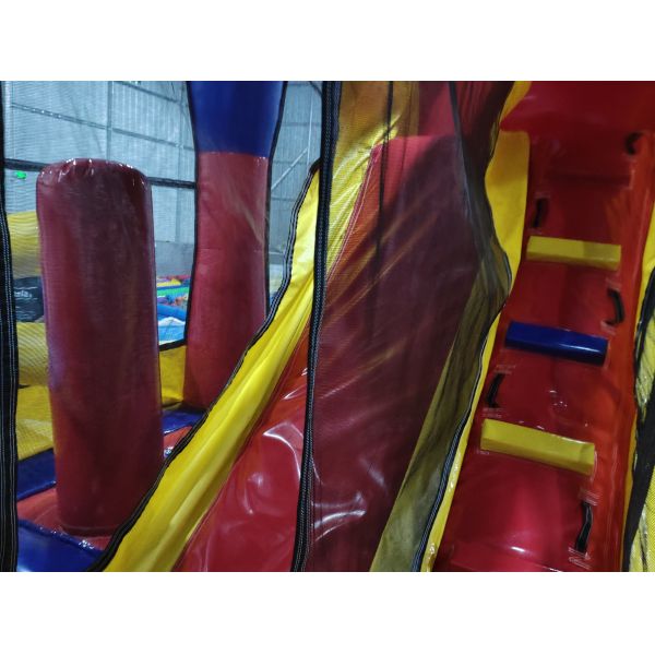 Simple inflatable mini combo castle for commercial actitivies small inflatable combo castle for baby
