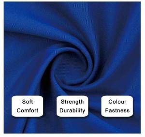Stain Resistant Spandex Twill Cotton Spandex Fabric For Apparel