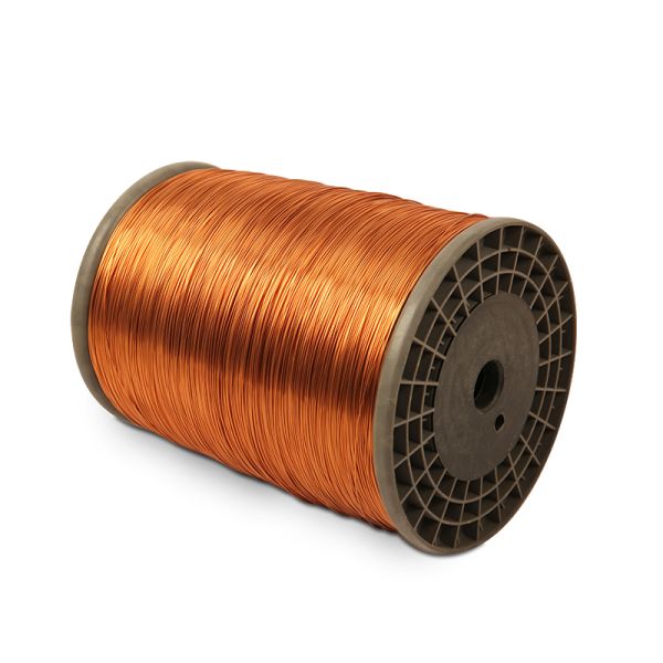 Ultra-fine Enameled Wires 0.15mm Polyesterimide Enameled Round Copper Wires with Self Bonding Layer.