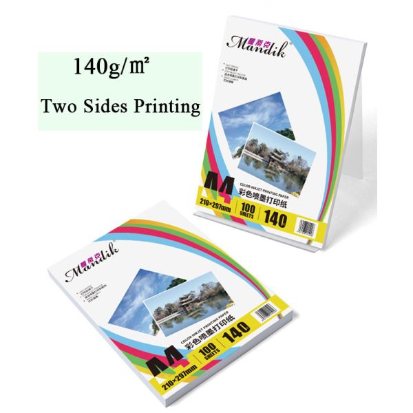 Smooth Fast Drying 100 Sheets Matte Inkjet Photo Paper