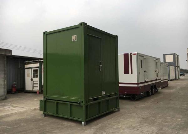 Quality Prefab Portable Toilet Container Modular Mobile Public Wc CE Certified for sale