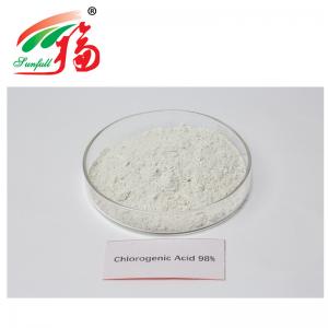 Buy cheap 98% Chlorogenic Acid Eucommia Ulmoides Extract CAS 327-97-9 product