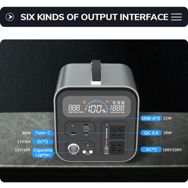 Solar Panel Portable Solar Power Generator MPPT Controller For Outdoor Tent Activity