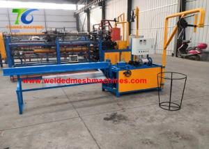 Tianke Semi Automatic Chain Link Fence Machine 1.5KW Wire Mesh Fencing Machine