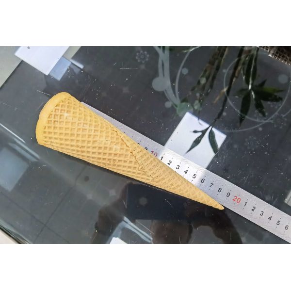 1800pcs/h Ice Cream Cone Making Machine Thermal Processing