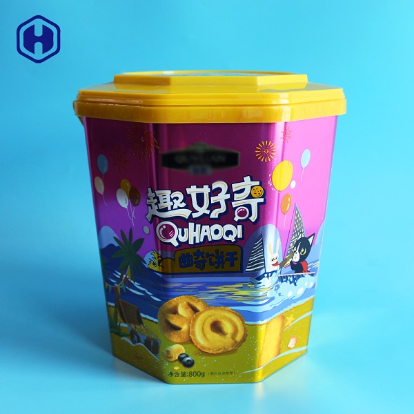 Large Gallon 1.96 IML Bucket 8250 ML Plastic Huge Plastic Cookie Containers