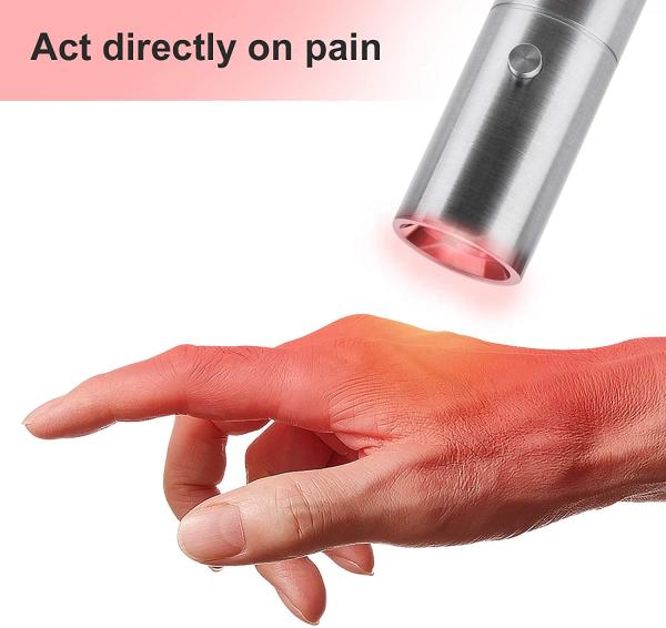 Quality Rechargeable 630nm Red Light Therapy Torch Infrared Therapy Lamp for sale
